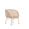 Modern Boho Wicker Outdoor Stackable Dining Chair-Durable Waterproof for Hotels and Gardens
