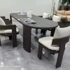 Modern Design Aluminum Alloy Dining Set Durable Waterproof UV-Resistant Outdoor Garden Furniture for Courtyard Hotel Use