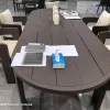 Modern Design Aluminum Alloy Dining Set Durable Waterproof UV-Resistant Outdoor Garden Furniture for Courtyard Hotel Use