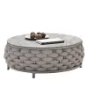 Modern Design Durable Eco-Friendly Rope Garden Sofa Set with Waterproof Cushions for Outdoor Living Room Farmhouse Use