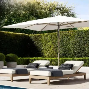 Modern Design Grade a Teak Wood Outdoor Sun Lounger for Luxury Villa Poolside and Five Star Hotel Rooftop Deck Area