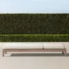 Modern Design Grade a Teak Wood Outdoor Sun Lounger for Luxury Villa Poolside and Five Star Hotel Rooftop Deck Area