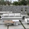Modern Durable Eco-Friendly Outdoor Patio Furniture Set Waterproof Comfortable Poolside Terrance Sofa Beach Villa Living Room