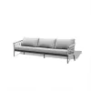 Modern Durable Eco-Friendly Outdoor Patio Furniture Set Waterproof Comfortable Poolside Terrance Sofa Beach Villa Living Room