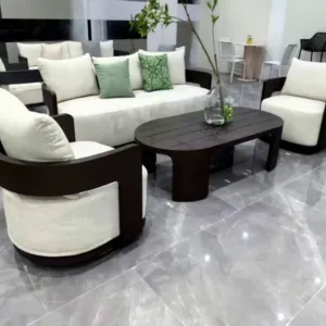 Modern Durable Eco-Friendly Waterproof Aluminum Outdoor Garden Furniture Set