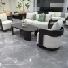 Modern Durable Eco-Friendly Waterproof Aluminum Outdoor Garden Furniture Set