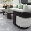 Modern Durable Eco-Friendly Waterproof Aluminum Outdoor Garden Furniture Set