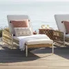Modern Durable Garden Sofa Set with Eco-Friendly Rope Waterproof Cushions for Outdoor Leisure Villa Hotel Patio Furniture Use