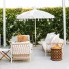 Modern Durable Garden Sofa Set with Eco-Friendly Rope Waterproof Cushions for Outdoor Leisure Villa Hotel Patio Furniture Use