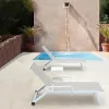 Modern Durable Mesh Eco-Friendly UV Resistant Chaise Lounge Chair for Villa Courtyard Warehouse