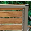 Modern Durable Waterproof Aluminum Dining Set Furniture for Outdoor Use in Resorts Villas Hotels Courtyards
