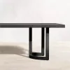 Modern Durable Waterproof Aluminum Outdoor Lounge Dining Set with Patio Table Chairs for Courtyard and Hotel Use