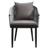 Modern Durable Waterproof Lightweight Outdoor Rope Set Aluminum Patio Chairs for Villa Hotel Gardens Living Room Dining
