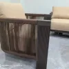 Modern Eco-Friendly Durable Washable Aluminum Outdoor Garden Sofa Set with Waterproof Cushions for Resort Villa and Living Room