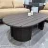 Modern Eco-Friendly Durable Washable Aluminum Outdoor Garden Sofa Set with Waterproof Cushions for Resort Villa and Living Room
