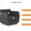 Modern Eco-Friendly Durable Waterproof Rope Outdoor Sofa Set with Coffee Table for Hotel Garden Living Room Use