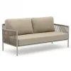 Modern Eco-Friendly Rope Farmhouse Villa Living Room Durable Waterproof Outdoor Garden Furniture Sofa Set
