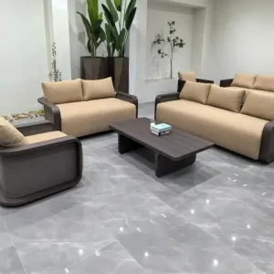 Modern Eco-Friendly Waterproof Durable Outdoor Aluminum Garden Sofa Set for Living Room Hotel Villa Use