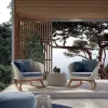 Modern Eco-Friendly Waterproof Durable Rope Outdoor Sofa Set for Park Villa Use
