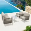 Modern Garden Rope Structure Modular Outdoor Sofa Set for Villa Apartment Courtyard Living Room Waterproof Eco-Friendly