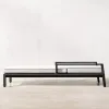 Modern Hotel Outdoor Lounge Chair Set with Pool Courtyard Use Luxury Aluminum Furniture