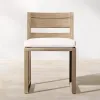 Modern Lightweight Waterproof Teak Dining Table Chair Set for Outdoor Use Living Room School Courtyard Garden Villa Patio Hotel