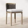 Modern Lightweight Waterproof Teak Outdoor Dining Table and Chair Set for Hotel and Villa Use UV-Resistant and Durable