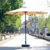 Modern Luxury Aluminum Frame Sun Parasol for Outdoor Furniture Use in Beach Restaurant Hotel Garden Waterproof UV Protection