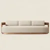 Modern Luxury Aluminum Garden Sofa Set All Weather Outdoor Sectional Furniture for High-end Villa and Boutique Hotel