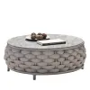 Modern Luxury Outdoor Patio Furniture Set with Wicker Sofa-Waterproof Eco-Friendly for Hotel Villa Living Room Use