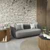 Modern One Seat Outdoor Rattan Garden Sofa Set-Waterproof Eco-Friendly Furniture for Courtyard Hotel Use