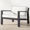 Modern Outdoor Aluminum Sectional Sofa Set Weatherproof Eco-Friendly Garden Furniture for Luxury Hotel Villa Living Room Use