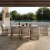 Modern Outdoor PE Wicker Rattan Furniture Eco-Friendly Living Room Villa Courtyard Park Garden Set for Hotel Farmhouse Use