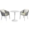 Modern Outdoor Terrace Furniture Garden Balcony Leisure Coffee Table Chair Set Villa Apartment Durable Waterproof Hotel