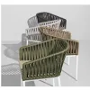 Modern Outdoor Terrace Furniture Garden Balcony Leisure Coffee Table Chair Set Villa Apartment Durable Waterproof Hotel
