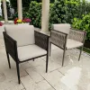 Modern Rope Weave Eco-Friendly Waterproof Durable Outdoor Sofa Set for Garden Villa Hotel Use