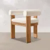 Modern Solid Teak Wood Durable Waterproof UV-Resistant Outdoor Dining Table Set Weathered Extension Table Woven Rope Hotel
