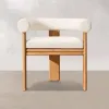 Modern Solid Teak Wood Durable Waterproof UV-Resistant Outdoor Dining Table Set Weathered Extension Table Woven Rope Hotel