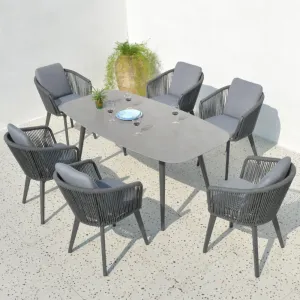 Modern Stackable Lightweight Durable Waterproof Aluminium Outdoor Dining Chairs for Patio Garden Hotel Living Room Use