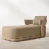 Modern Teak Durable Eco-Friendly Outdoor Sofa Set with Washable Waterproof Cushions for Villa Hotel Courtyard Patio Garden