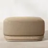 Modern Teak Durable Eco-Friendly Outdoor Sofa Set with Washable Waterproof Cushions for Villa Hotel Courtyard Patio Garden