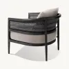Modern Villa Outdoor Sofa Set Aluminum Waterproof Eco-Friendly for Living Room and Garden Use
