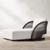 Modern Waterproof Rope Outdoor Sofa Set for Garden Patio Villa Living Room Hotel Park Leisure Furniture