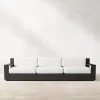 Modular Modern Aluminum Outdoor Sofa Set Sectional Garden Furniture Waterproof Eco-Friendly for Villa Hotel Courtyard Use