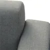 Nordic Design Fabric Outdoor Sofa Set with Aluminum Frame-Durable Eco-Friendly Waterproof for Living Room Hotel Courtyard Use