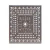 Outdoor European Garden Set Dining Table Aluminum Alloy Lightweight Durable for Villa Hotel Warehouse Living Room Backyard