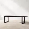 Oversized Luxury Aluminum Outdoor Dining Set 10 12 Seater Modern Garden Furniture for Large Villa and Resort