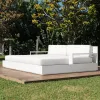 Oversized Modern Aluminum Pool Daybed Adjustable Outdoor Lounge Chair for Beach Club and Luxury Star Hotel