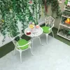 Phoenix Pattern Cast Aluminum Durable European Style Farmhouse Villa Dining Balcony Chair-Modern Garden Furniture
