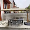 Premium Foldable Lightweight Waterproof UV Blocking Sun Umbrella for Poolside Lounge Deck Hotel Outdoor Use